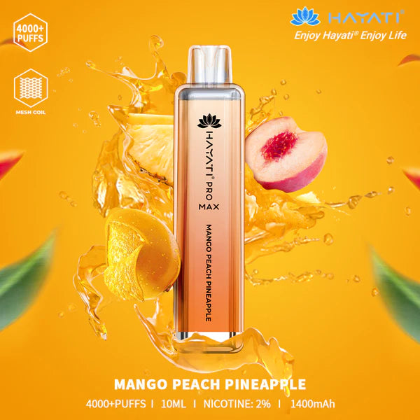 The Hayati Pro Max 4000 Prefilled pod Vape Device