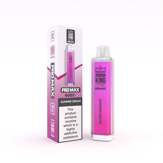 Aroma King Crystal Pro Max 4000+Puffs Pre-filled Vape Device