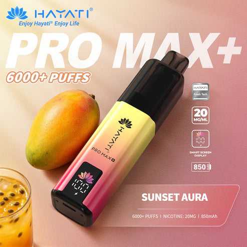 Hayati Pro Max Plus 6000 Rechargeable prefilled Pod Kit