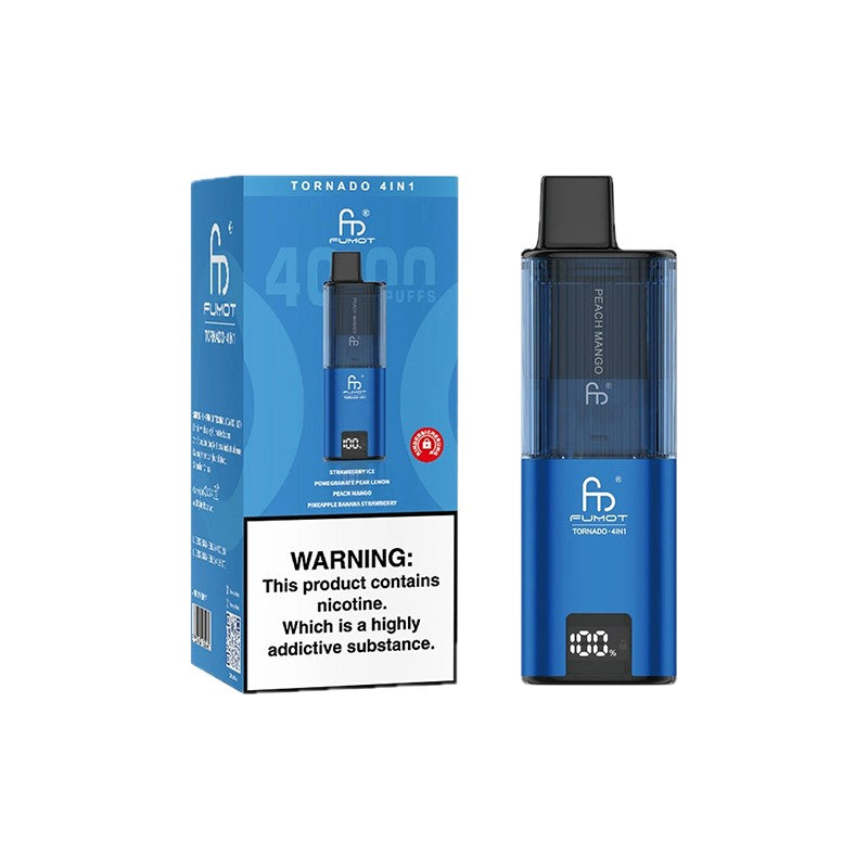 Fumot Tornado 4IN1 TPD-Compliant Replaceable Vape Device