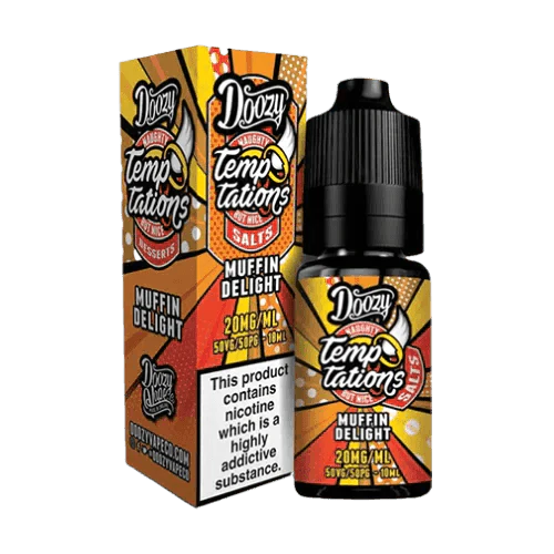 Doozy Vape Co - Doozy Temptation Nic Salt 10ml E-Liquids Box of 10 - theno1plugshop