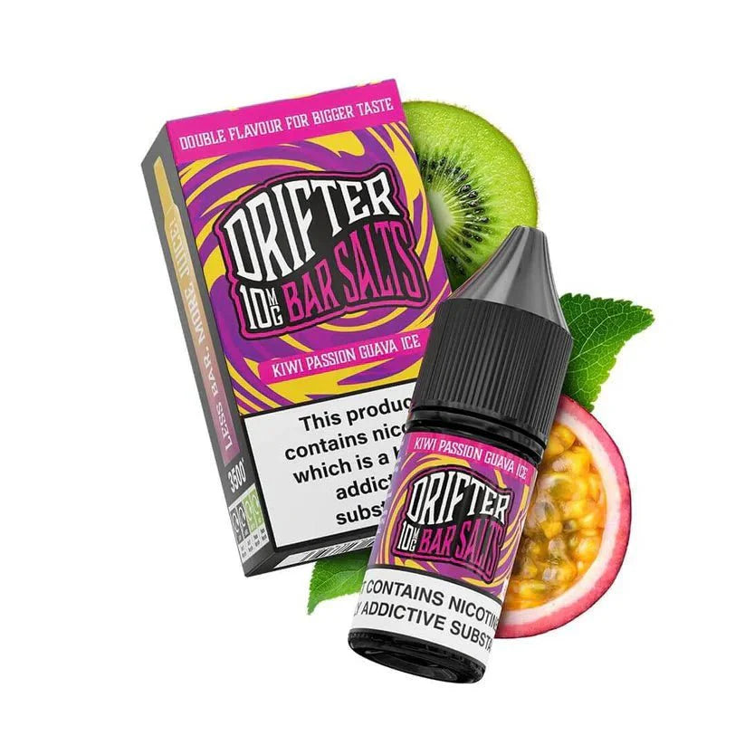 Drifter - Drifter Bar Nic Salt 10ml E-Liquid Box of 10 - theno1plugshop