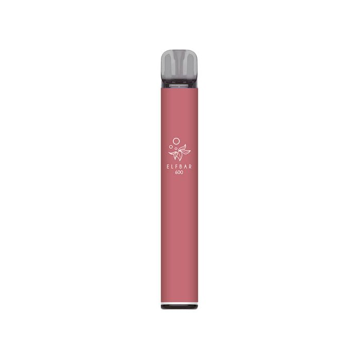 Strawberry Snoow flavour Elf Bar 600 Prefilled Vape Kit