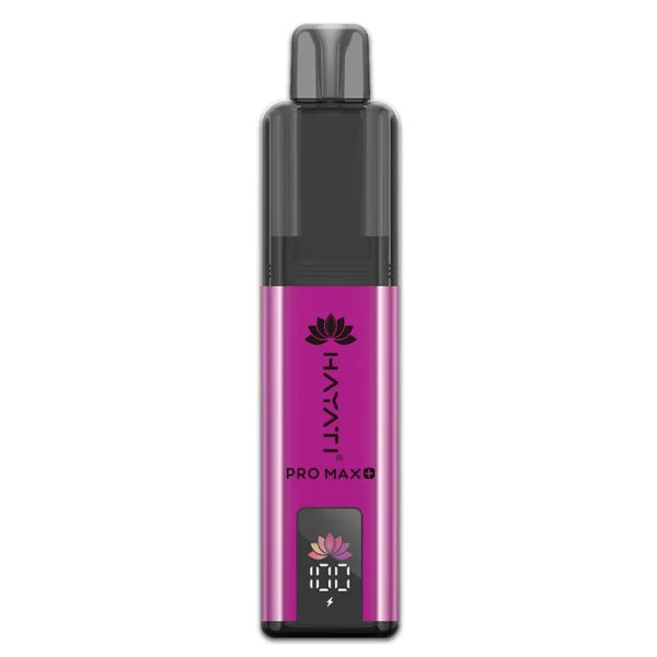 Strawberry Watermelon flavour Hayati Pro Max Plus 6000 Prefilled Vape Kit in Purple