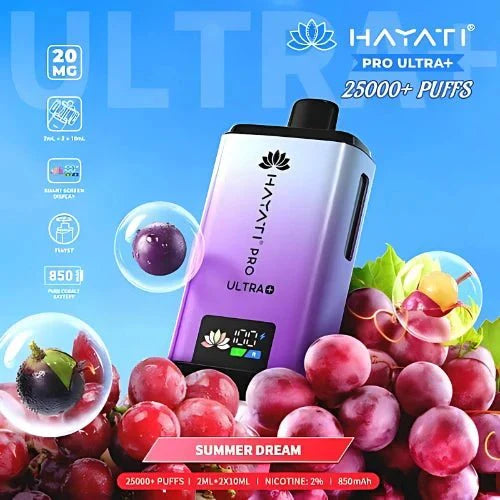 HAYATI PRO ULTRA+ 25000+ Puffs