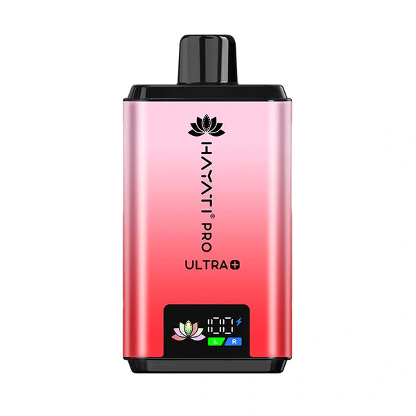 Hubba Bubba flavoured Hayati Pro Ultra Plus 25000 in Light Pink and Red Colour