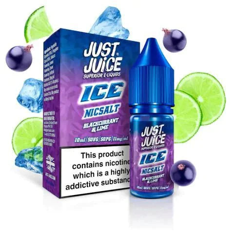 Just Juice - Just Juice Ice Range 10ml Nic Salt Box of 5 - theno1plugshop