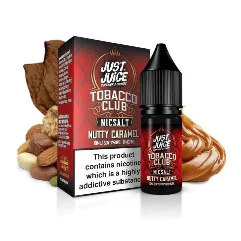 Just Juice - Just Juice Tobacco Club 10ml Nic Salt Box of 5 - theno1plugshop