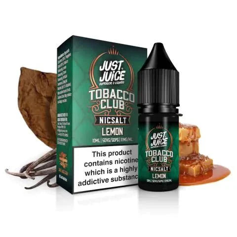 Just Juice - Just Juice Tobacco Club 10ml Nic Salt Box of 5 - theno1plugshop