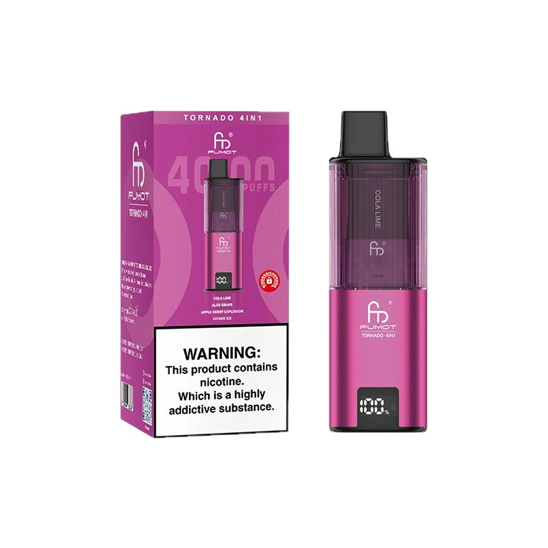 Fumot Tornado 4IN1 TPD-Compliant Replaceable Vape Device