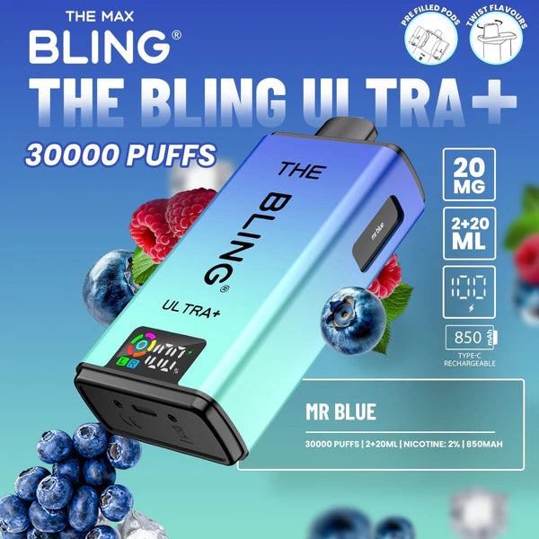 Bling Ultra Plus 30k Puffs Vape Kit