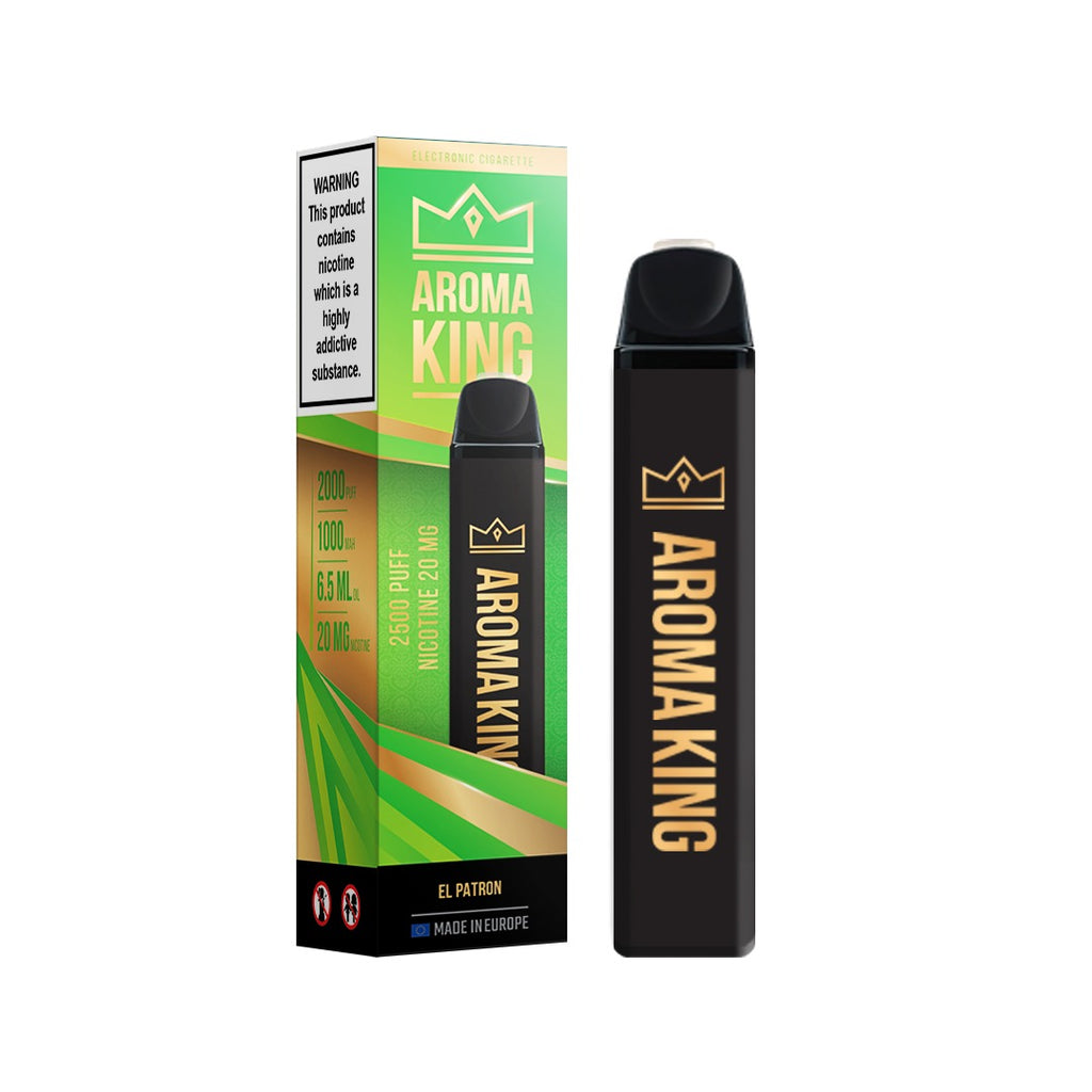 Aroma King Gold Edition EL Patron Disposable Pod Device Kit 2500 Puffs