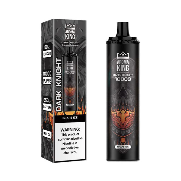 Grape Ice Aroma King Dark Knight 10000 Disposable Vape Device