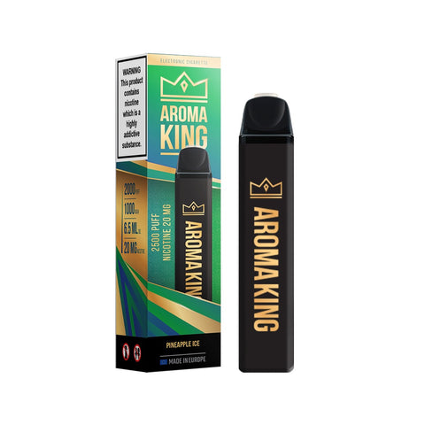 Aroma King Gold Edition Pineapple Ice Disposable Pod Device Kit 2500 Puffs