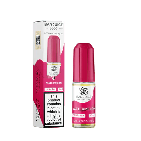 Bar Juice 5000 10ml Nic Salt E-Liquid - Eliquid Base-Watermelon