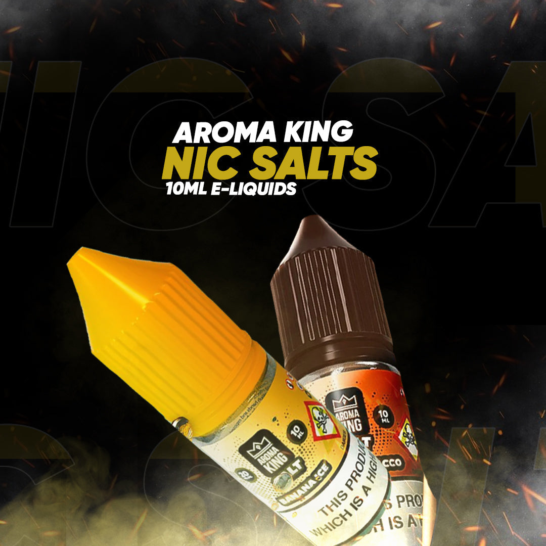 Smooth and Satisfying: The Best of Aroma King Nic Salts E-liquids