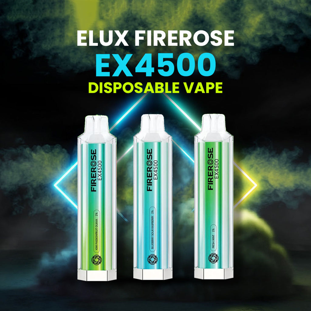 Experience Vaping Perfection with the Elux Firerose EX4500 Puff Disposable Vape