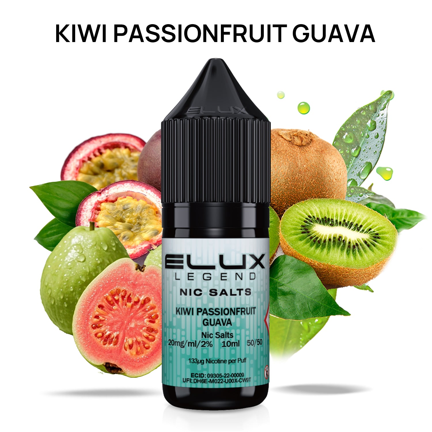 Elux Legend Nic Salts - 10ml E-liquids - (BOX OF 10)