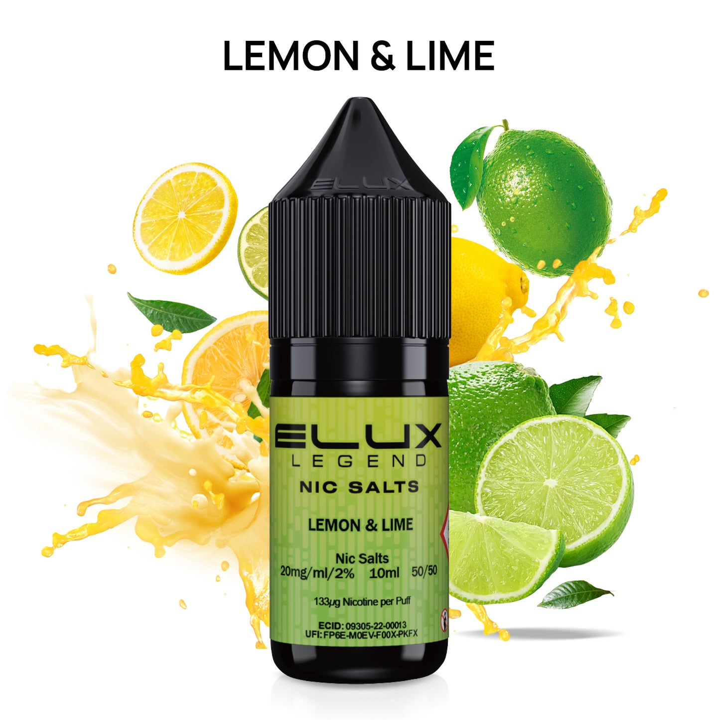 Elux Legend Nic Salts - 10ml E-liquids - (BOX OF 10)