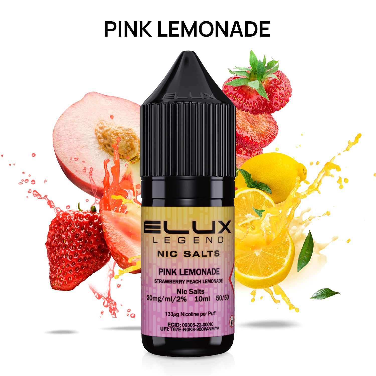 Elux Legend Nic Salts - 10ml E-liquids - (BOX OF 10)