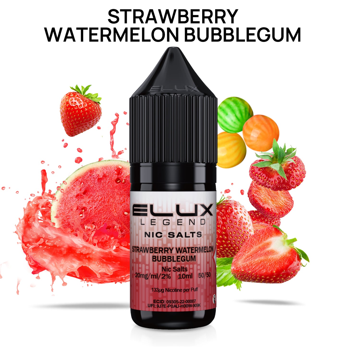 Elux Legend Nic Salts - 10ml E-liquids - (BOX OF 10)