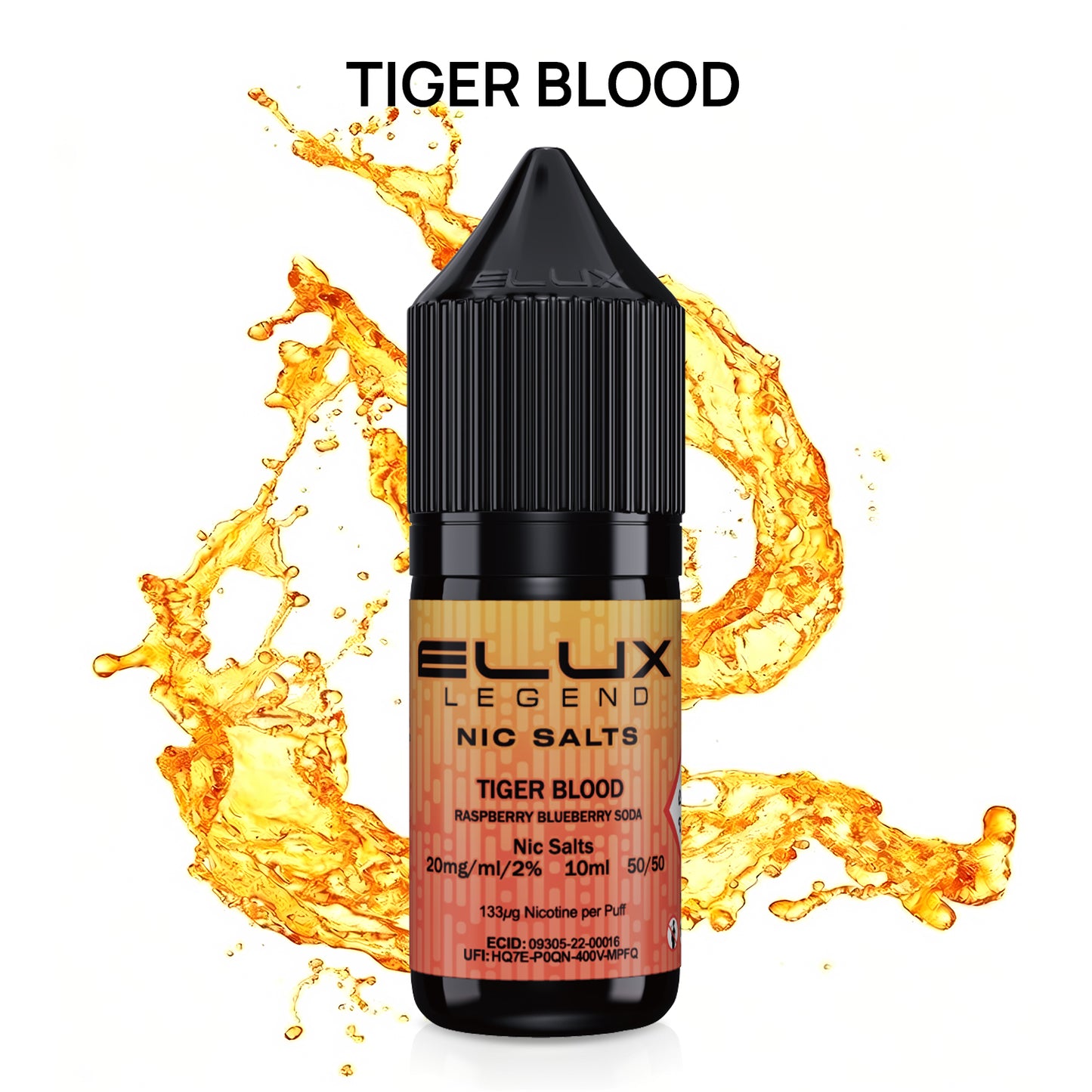 Elux Legend Nic Salts - 10ml E-liquids - (BOX OF 10)