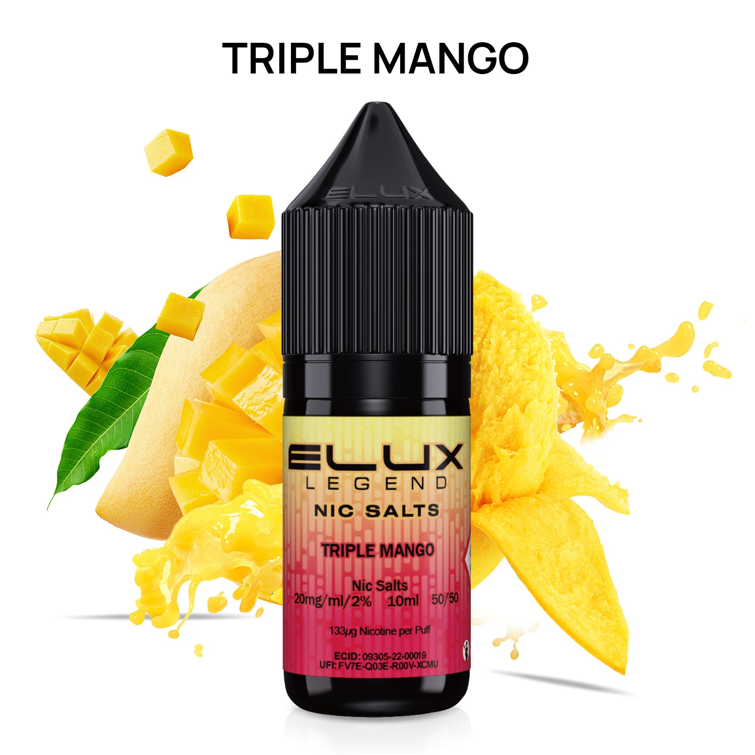Elux Legend Nic Salts - 10ml E-liquids - (BOX OF 10)