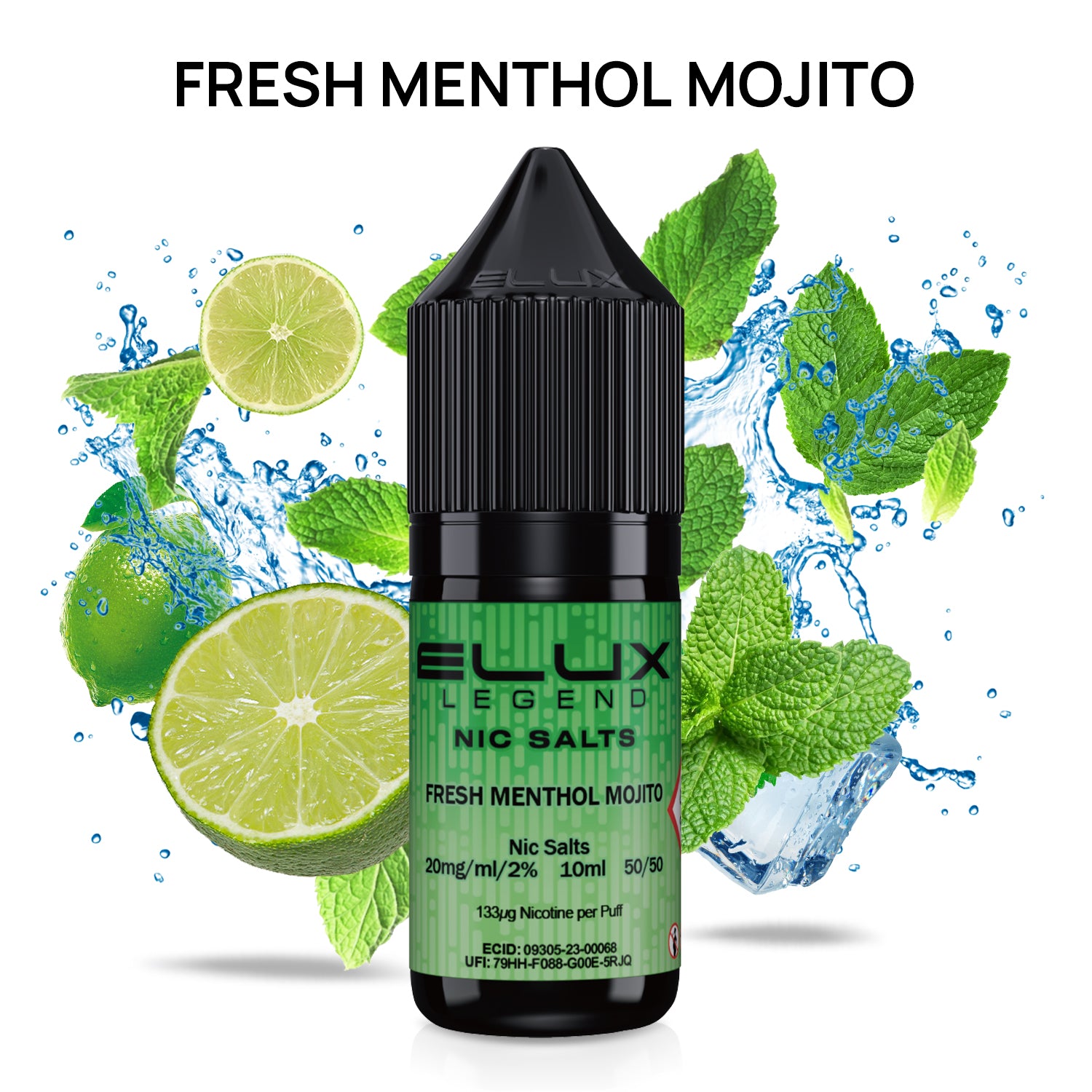 Elux Legend Nic Salts - 10ml E-liquids - (BOX OF 10)
