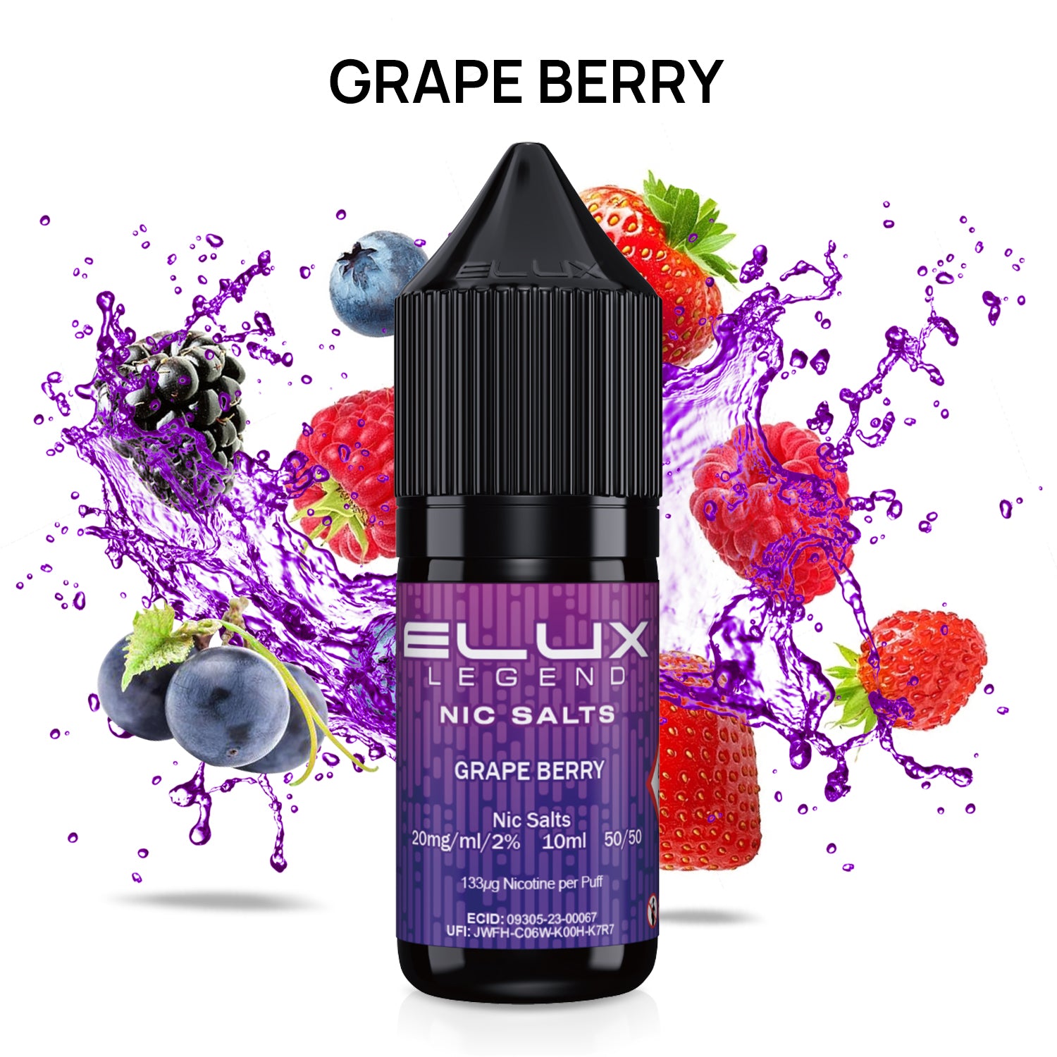 Elux Legend Nic Salts - 10ml E-liquids - (BOX OF 10)