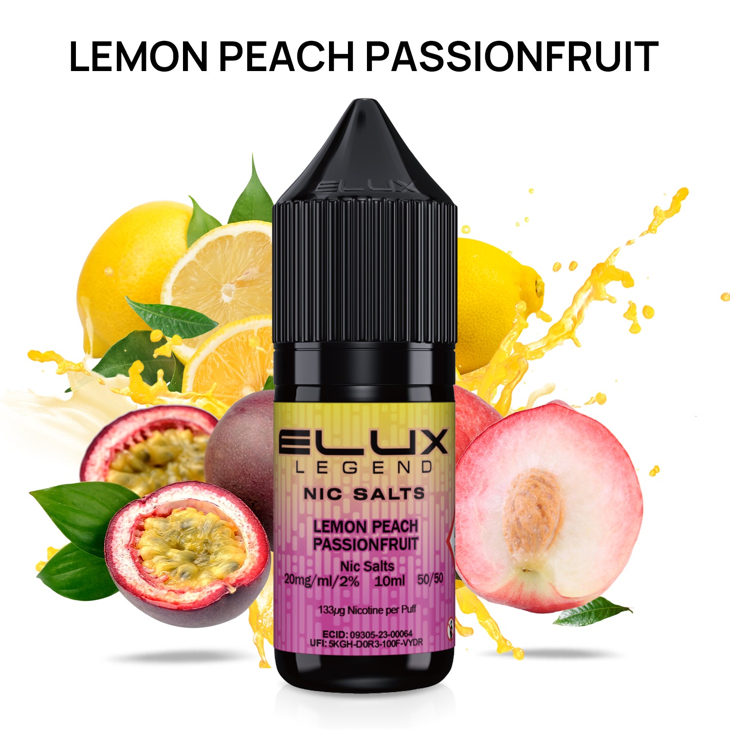Elux Legend Nic Salts - 10ml E-liquids - (BOX OF 10)