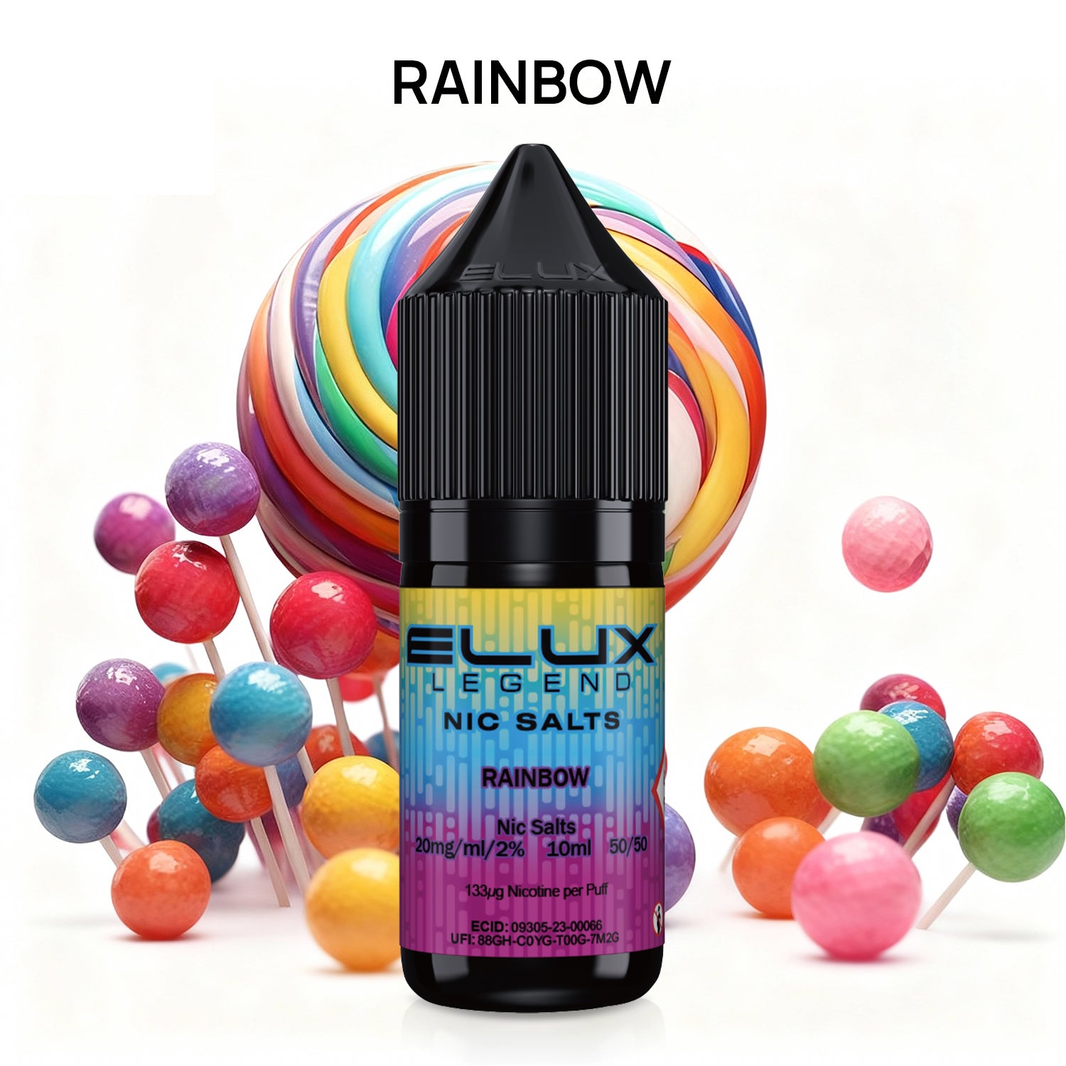 Elux Legend Nic Salts - 10ml E-liquids - (BOX OF 10)