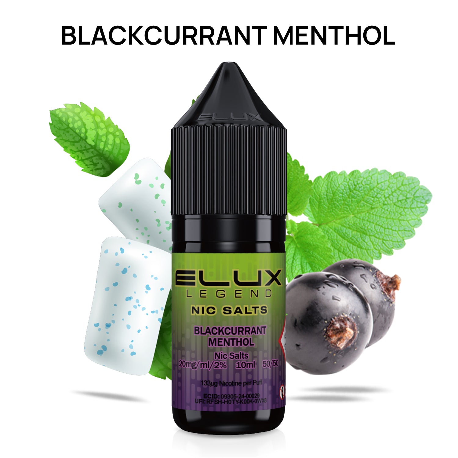 Elux Legend Nic Salts - 10ml E-liquids - (BOX OF 10)