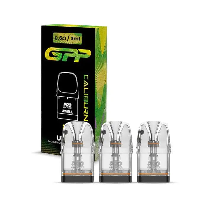 Pack of 3 Uwell Caliburn GPP replacement pods 