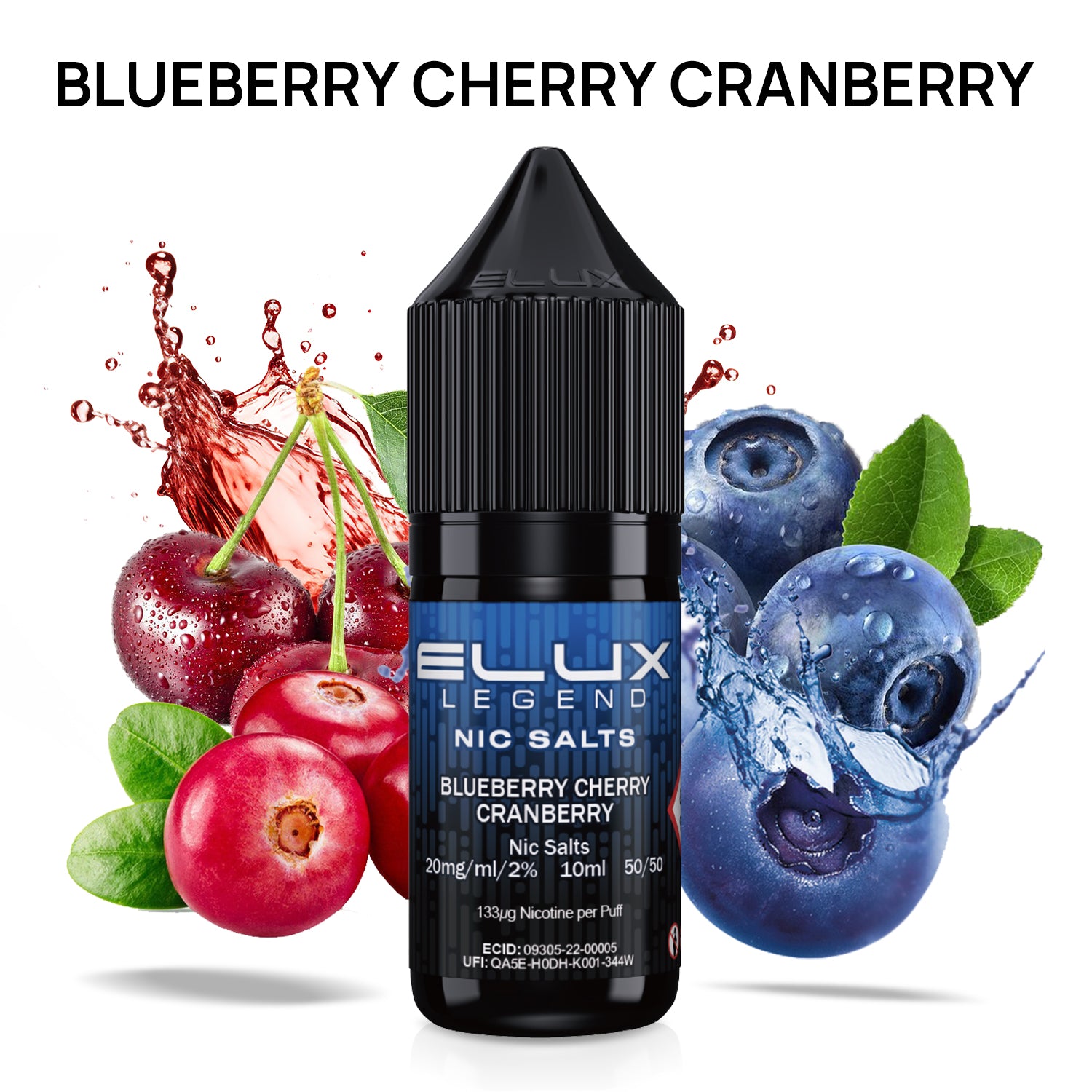 Elux Legend Nic Salts - 10ml E-liquids - (BOX OF 10)
