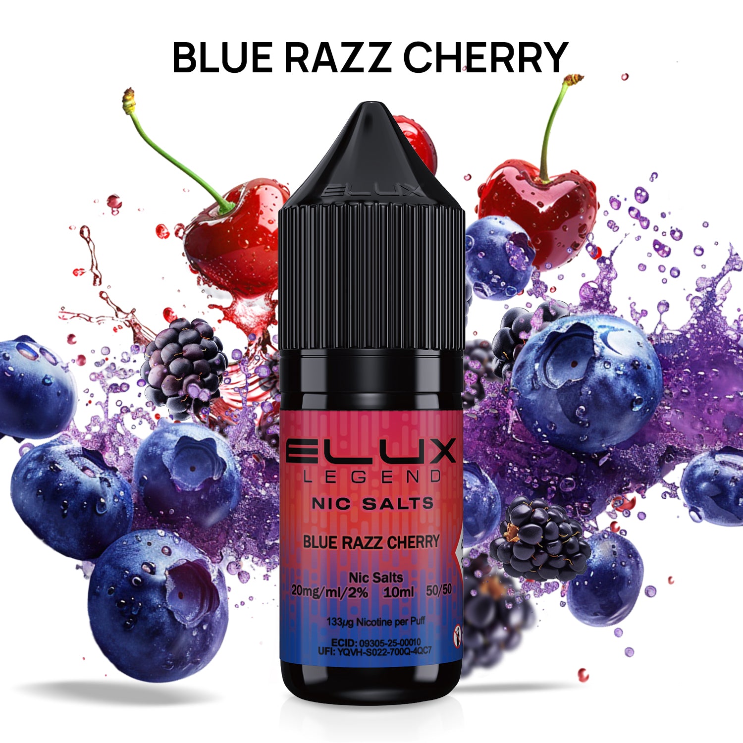 Elux Legend Nic Salts - 10ml E-liquids - (BOX OF 10)