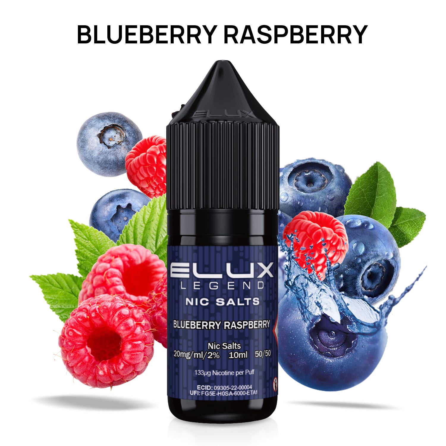 Elux Legend Nic Salts - 10ml E-liquids - (BOX OF 10)