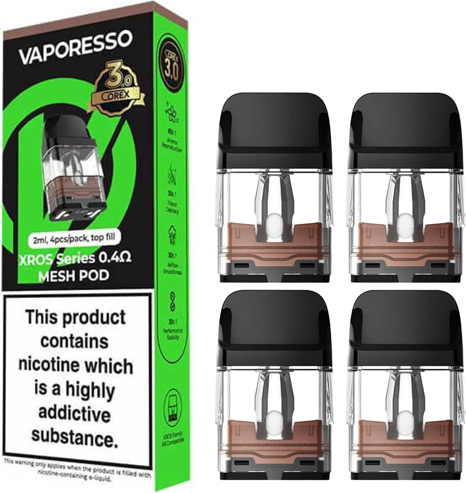 Vaporesso XROS Replacement Pods 3.0 CoreX - (Pack of 4)