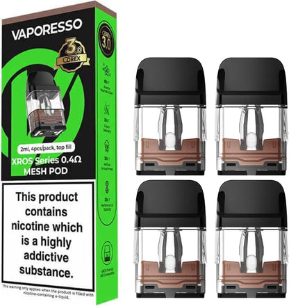 Vaporesso XROS Replacement Pods 3.0 CoreX - (Pack of 4)