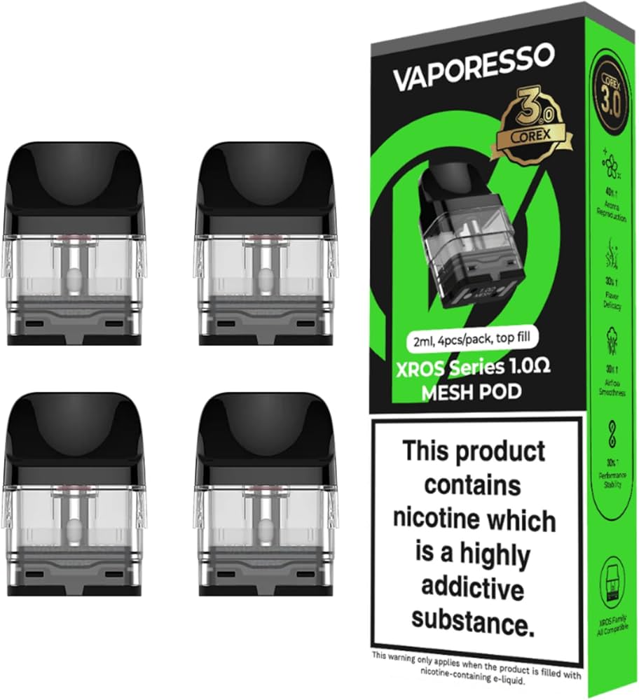 Vaporesso XROS Replacement Pods 3.0 CoreX - (Pack of 4)