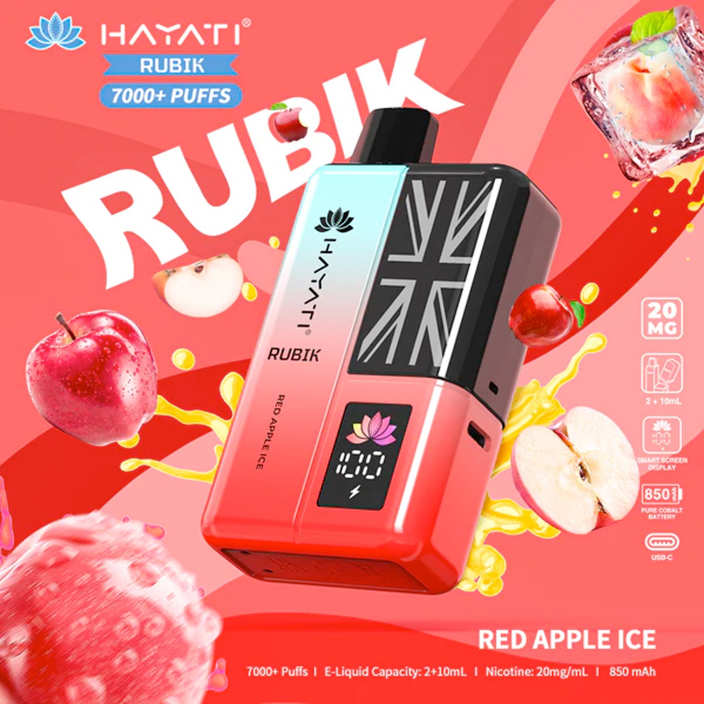 HAYATI RUBIK 7000+ Puffs