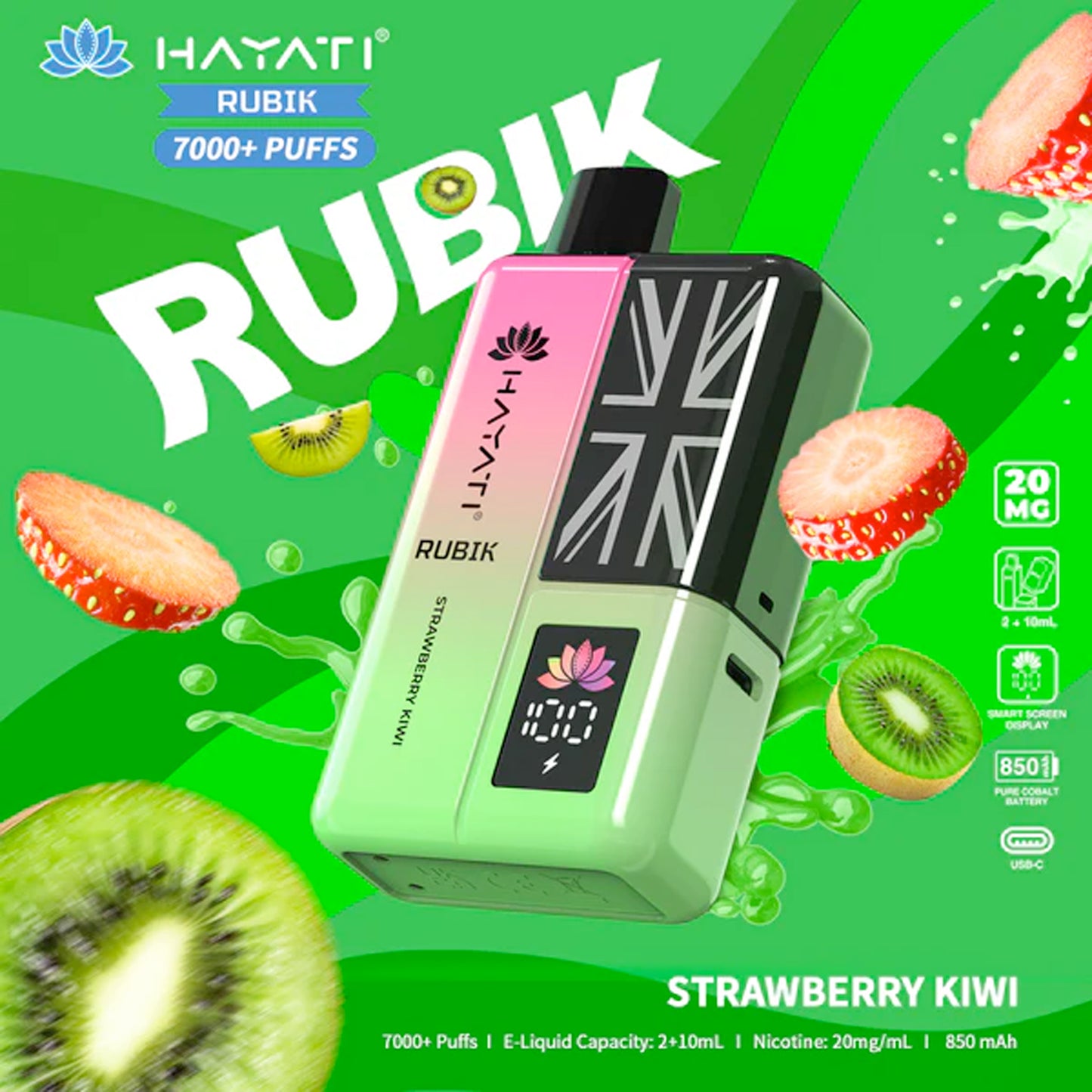 HAYATI RUBIK 7000+ Puffs