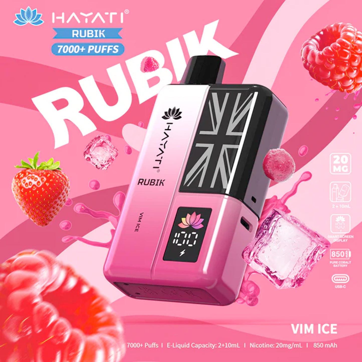 HAYATI RUBIK 7000+ Puffs