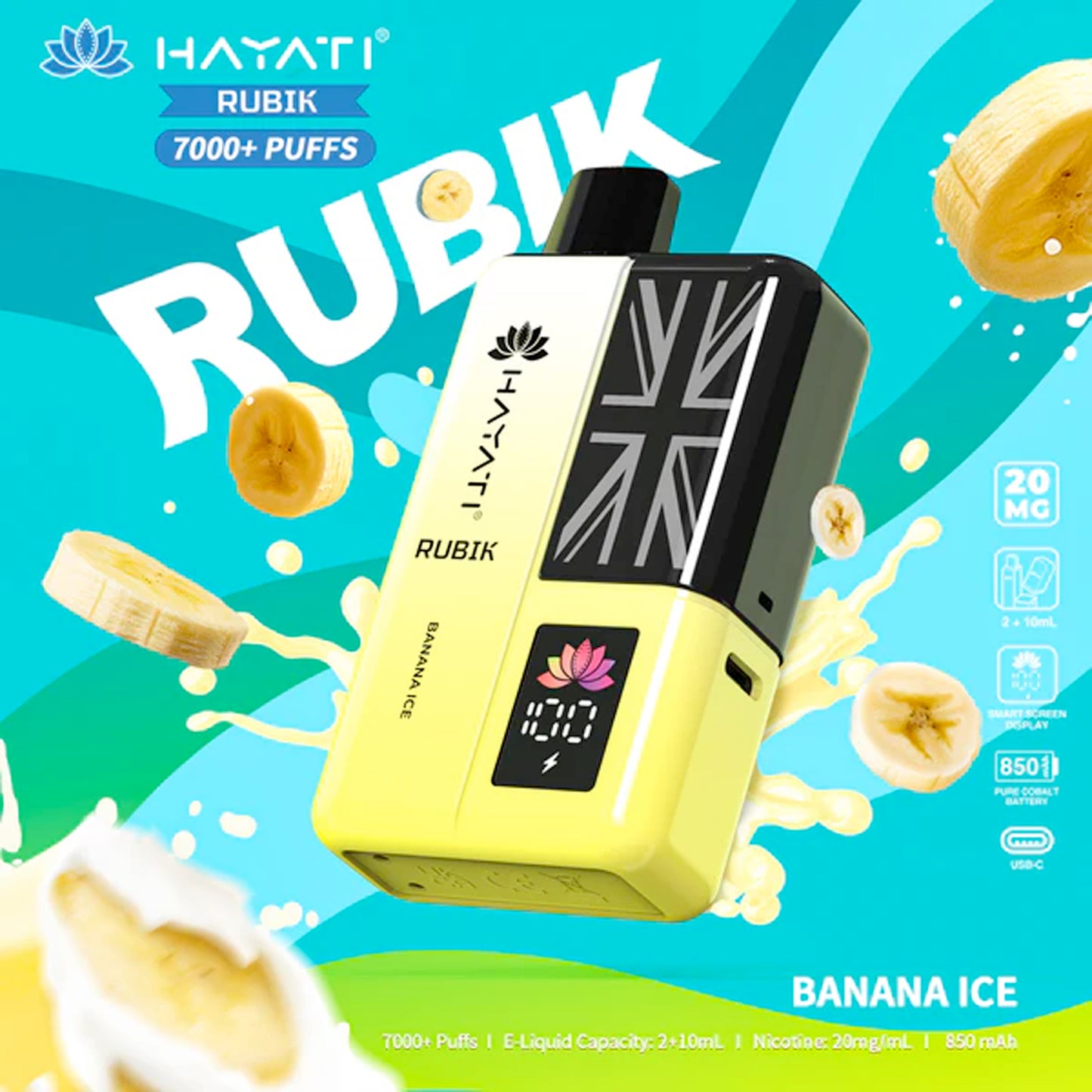 HAYATI RUBIK 7000+ Puffs