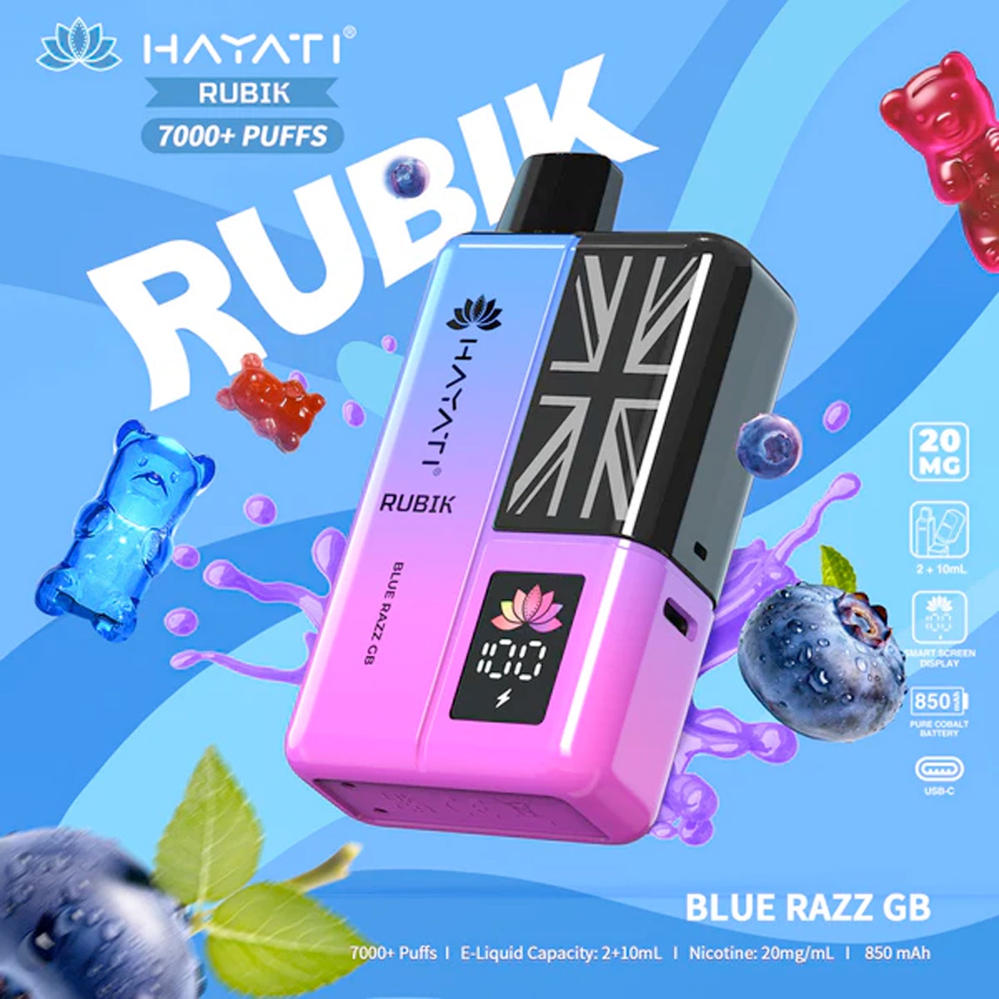 HAYATI RUBIK 7000+ Puffs