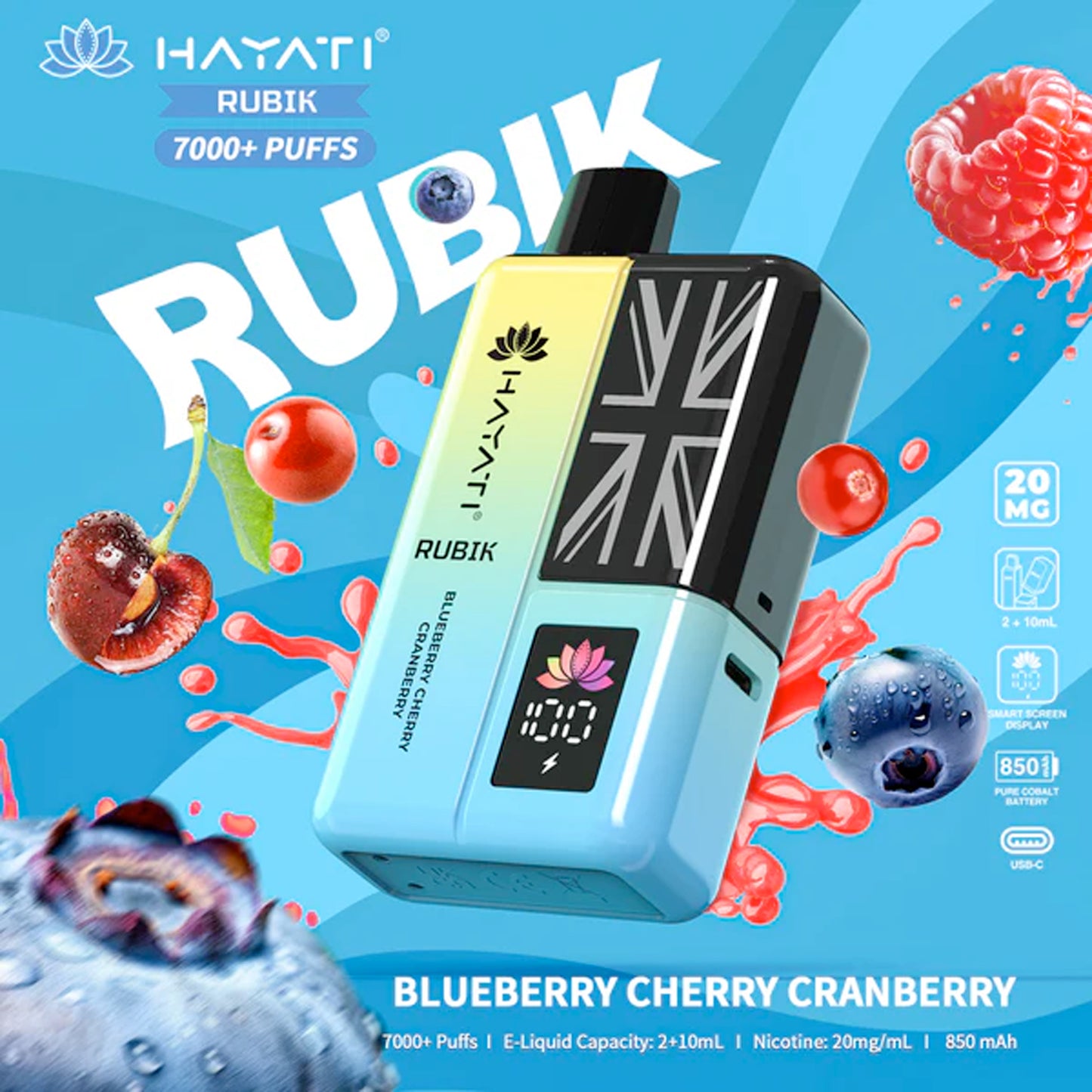 HAYATI RUBIK 7000+ Puffs