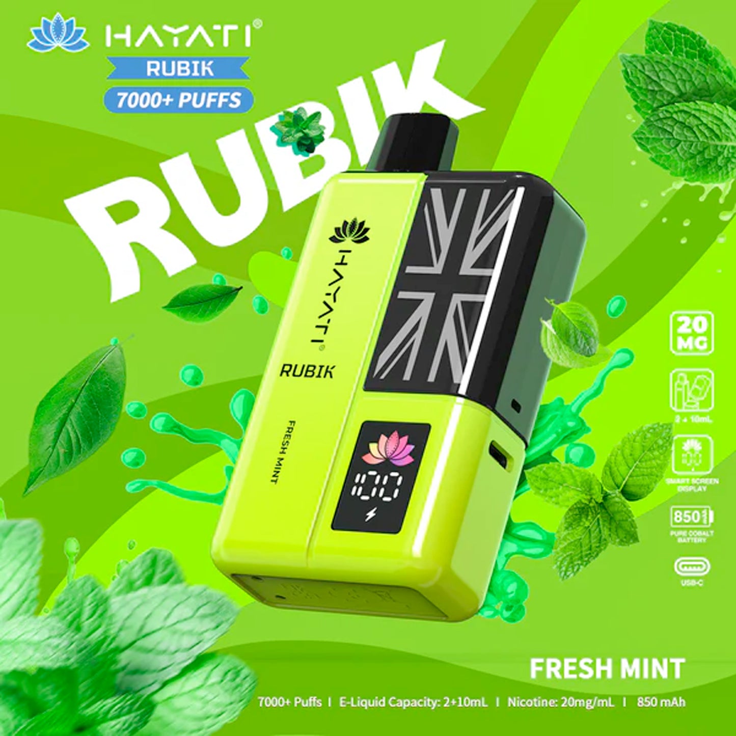 HAYATI RUBIK 7000+ Puffs