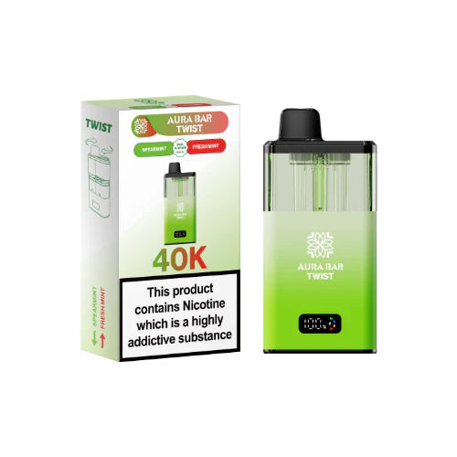 Aura Bar Twist 40K Prefilled Vape Kit