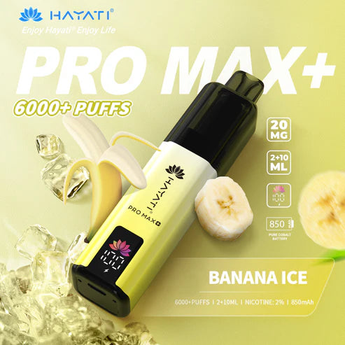Hayati Pro Max Plus 6000 Rechargeable prefilled Pod Kit