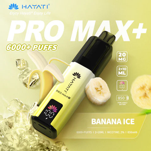 Hayati Pro Max Plus 6000 Rechargeable prefilled Pod Kit