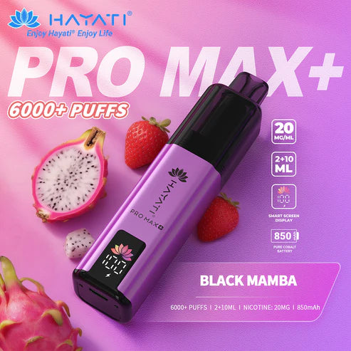 Hayati Pro Max Plus 6000 Rechargeable prefilled Pod Kit